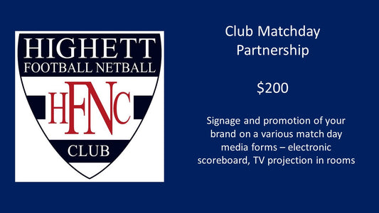 Club Matchday Partner